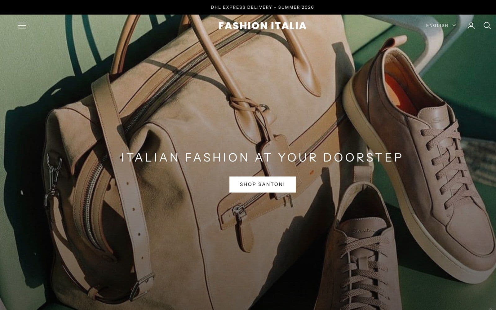 Fashion Italia — site preview