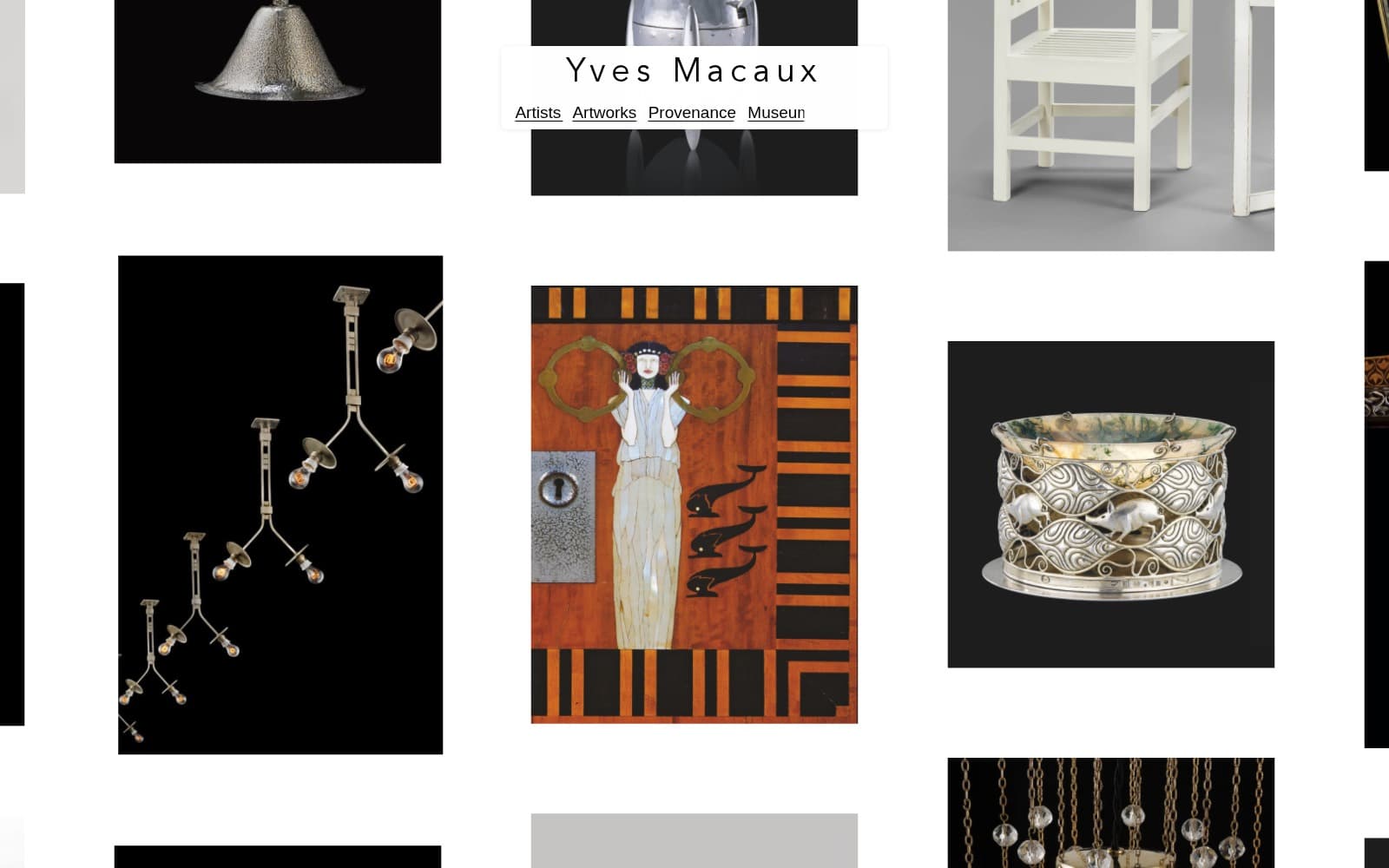 Yves Macaux Secessions — site preview