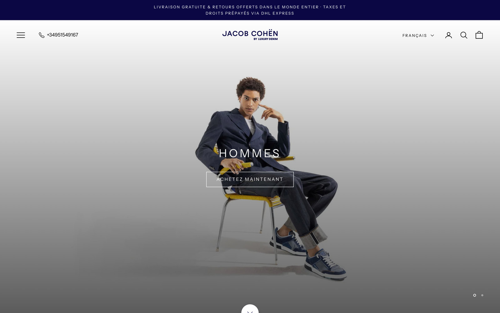 Luxury Denim — the site built by HelloFrenchy